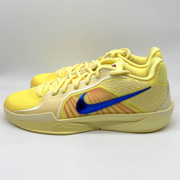 Nike Sabrina 2 Citron Yellow Basketball Shoes Sz 10 W / 8.5 M New FQ2174-800 - Picture 3 of 11